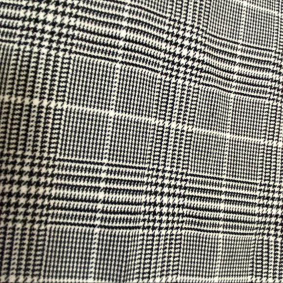 H&M Dark Grey Plaid Dress Slacks - Picture 6 of 8